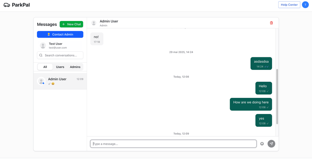 Realtime messaging system